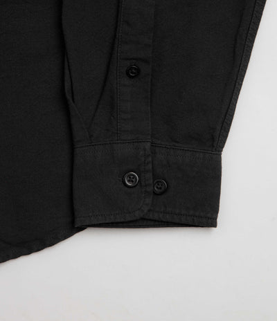Poetic Collective Spray Embroidery Shirt - Black