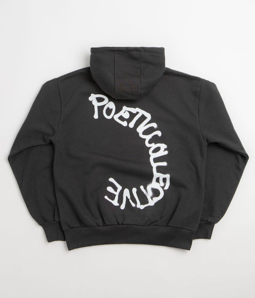 Poetic Collective Spray Hoodie - Iron Grey