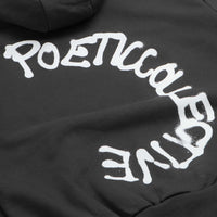 Poetic Collective Spray Hoodie - Iron Grey thumbnail