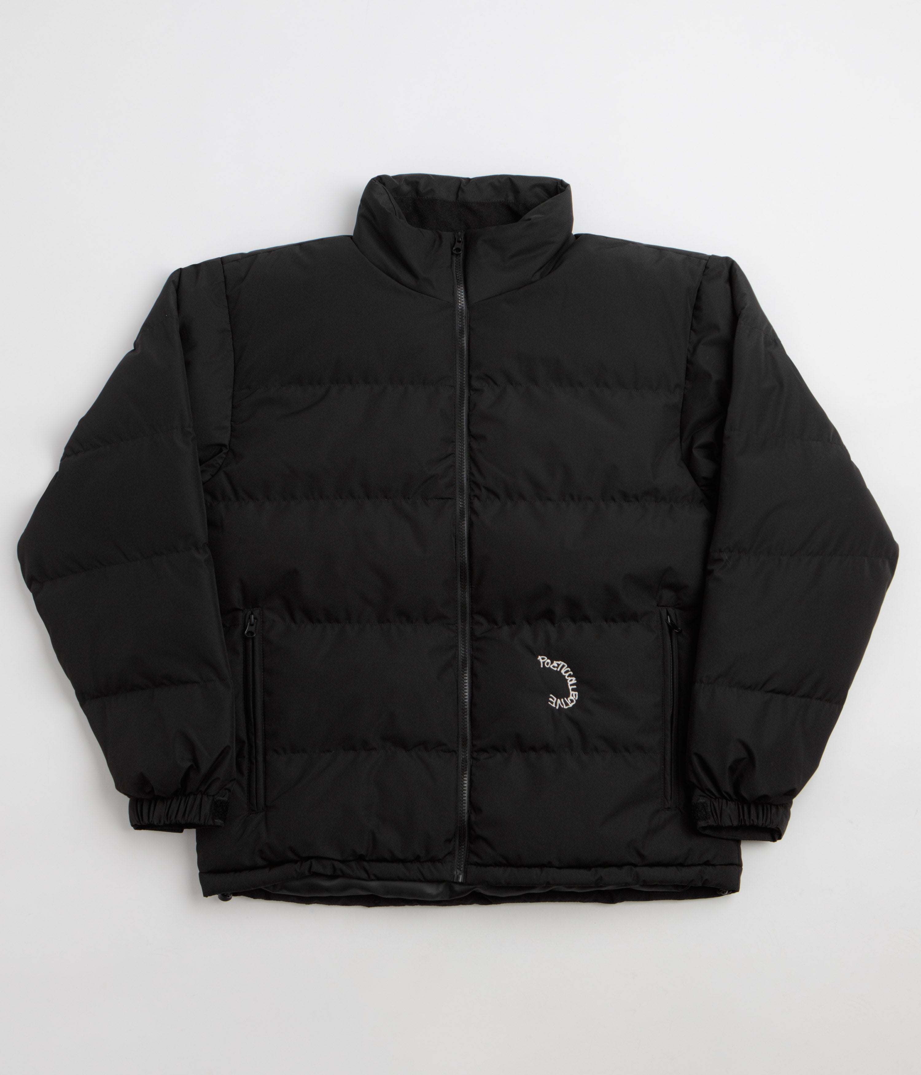 Poetic Collective Spray Puffer Jacket - Black