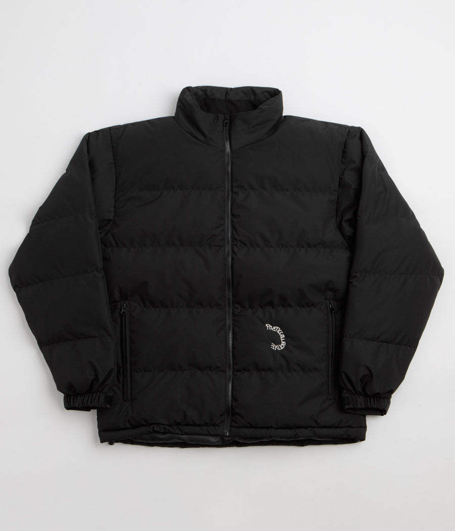 Poetic Collective Spray Puffer Jacket - Black
