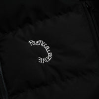 Poetic Collective Spray Puffer Jacket - Black thumbnail