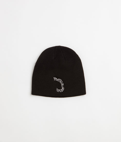 Poetic Collective Spray Skull Beanie - Black 