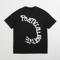 Poetic Collective Spray T-Shirt - Black thumbnail