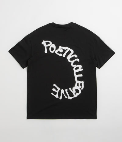 Poetic Collective Spray T-Shirt - Black