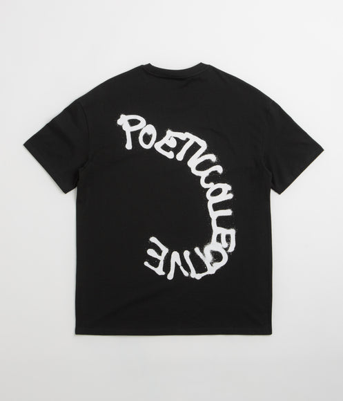 Poetic Collective Spray T-Shirt - Black