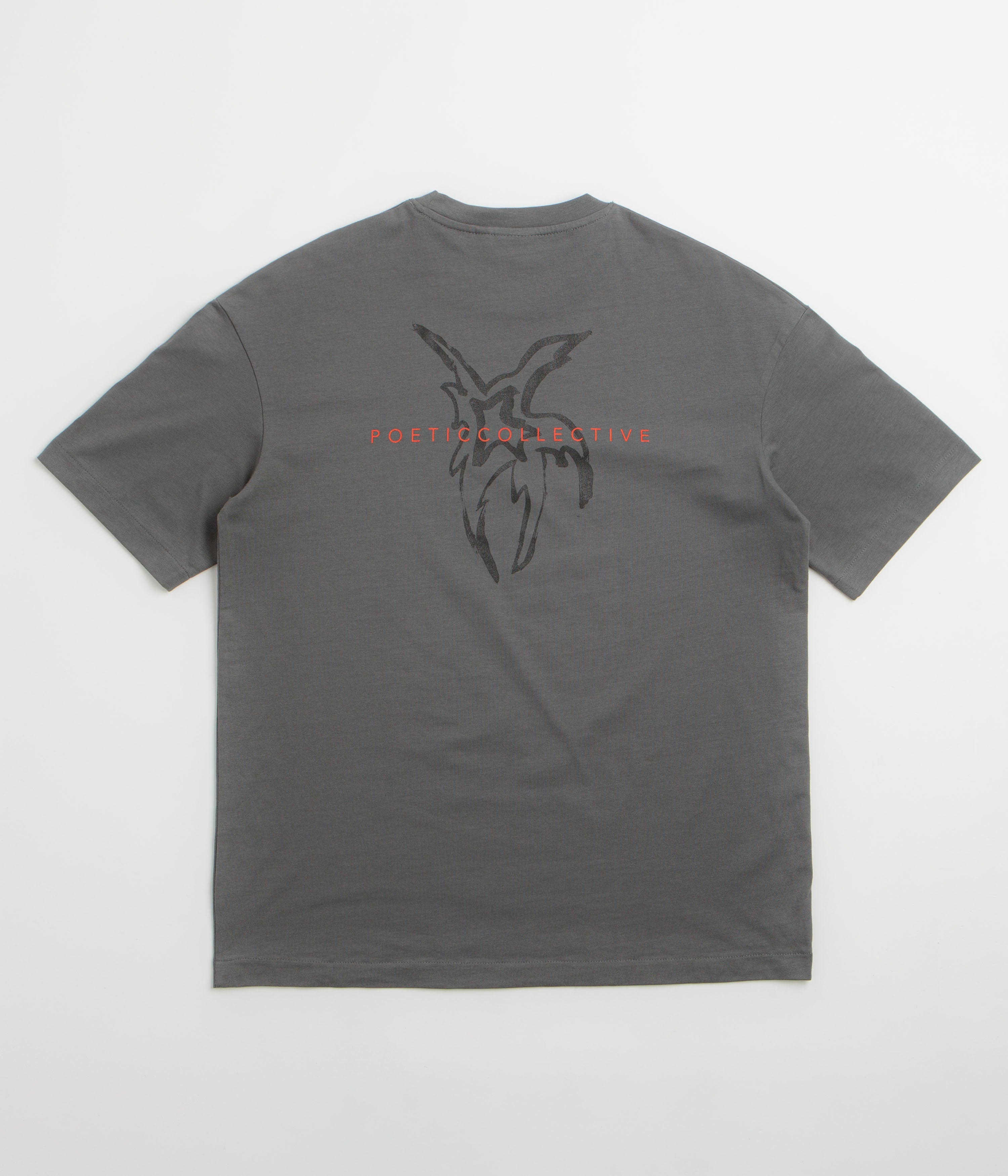 Poetic Collective Star T-Shirt - Iron Grey