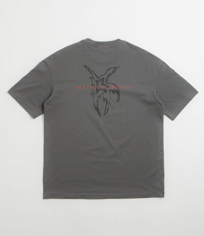 Poetic Collective Star T-Shirt - Iron Grey