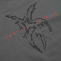 Poetic Collective Star T-Shirt - Iron Grey thumbnail