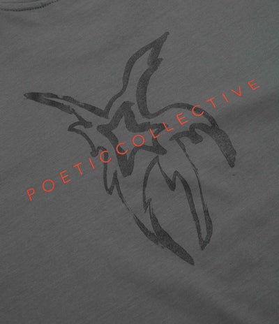Poetic Collective Star T-Shirt - Iron Grey