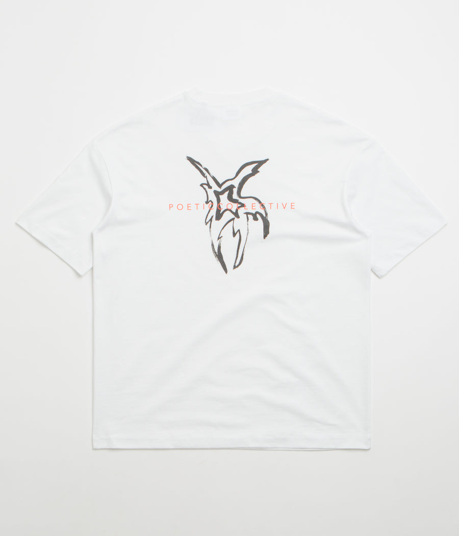 Poetic Collective Star T-Shirt in White