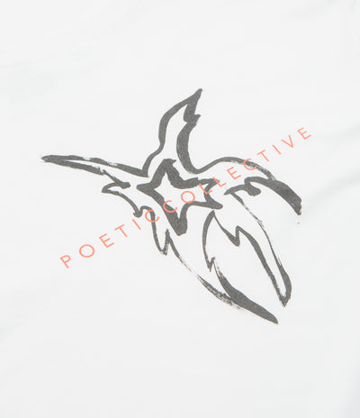 Poetic Collective Star T-Shirt in White
