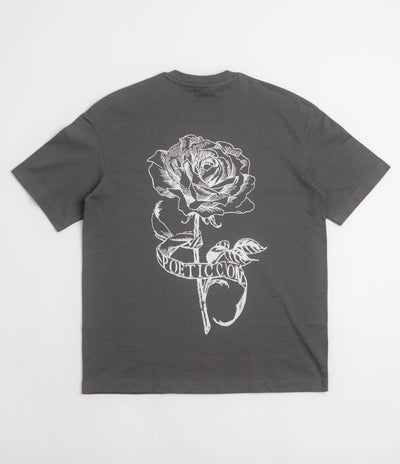 Poetic Collective Thinking About You T-Shirt - Iron Grey