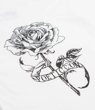 Poetic Collective Thinking About You T-Shirt - White