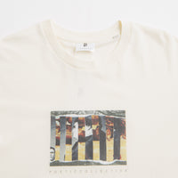 Poetic Collective Torn Collage T-Shirt - Ivory thumbnail
