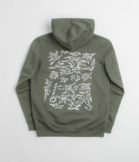 Poetic Collective Tribal Hoodie in Khaki
