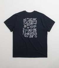 Poetic Collective Tribal T-Shirt in Navy