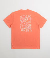 Poetic Collective Tribal T-Shirt in Orange