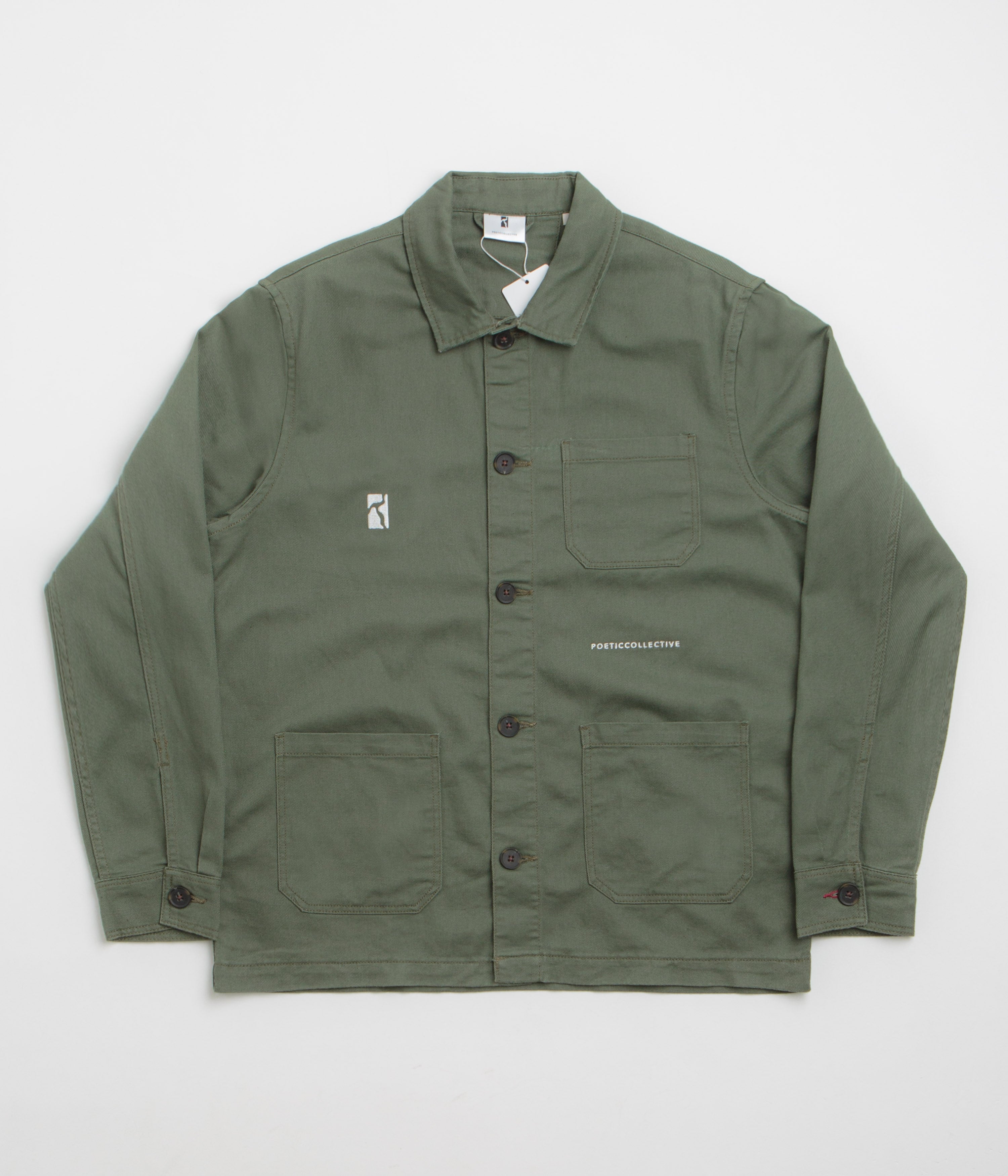 Poetic Collective Worker Jacket in Green