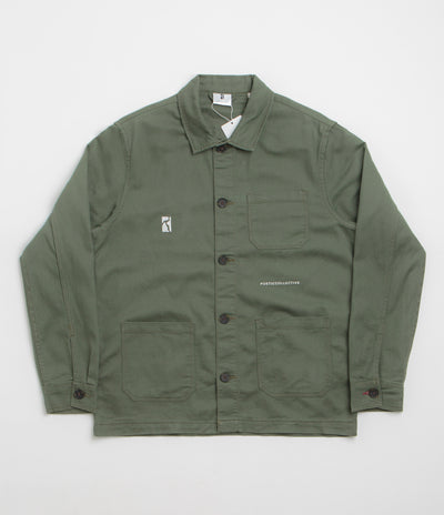 Poetic Collective Worker Jacket in Green