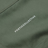 Poetic Collective Worker Jacket in Green thumbnail