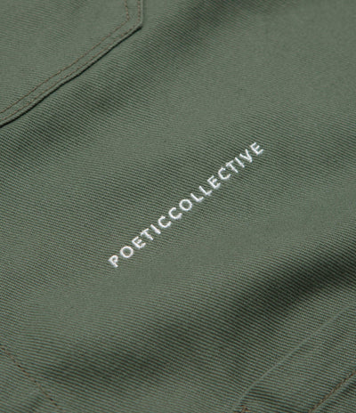 Poetic Collective Worker Jacket in Green