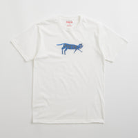 Poets Cat T-Shirt in White thumbnail
