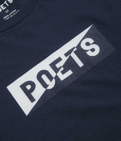 Poets Cinzano T-Shirt in Navy