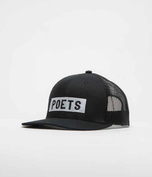 Poets Lincoln Cap - Black