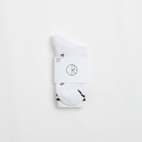Polar 2 Stripe Socks in White and Black thumbnail