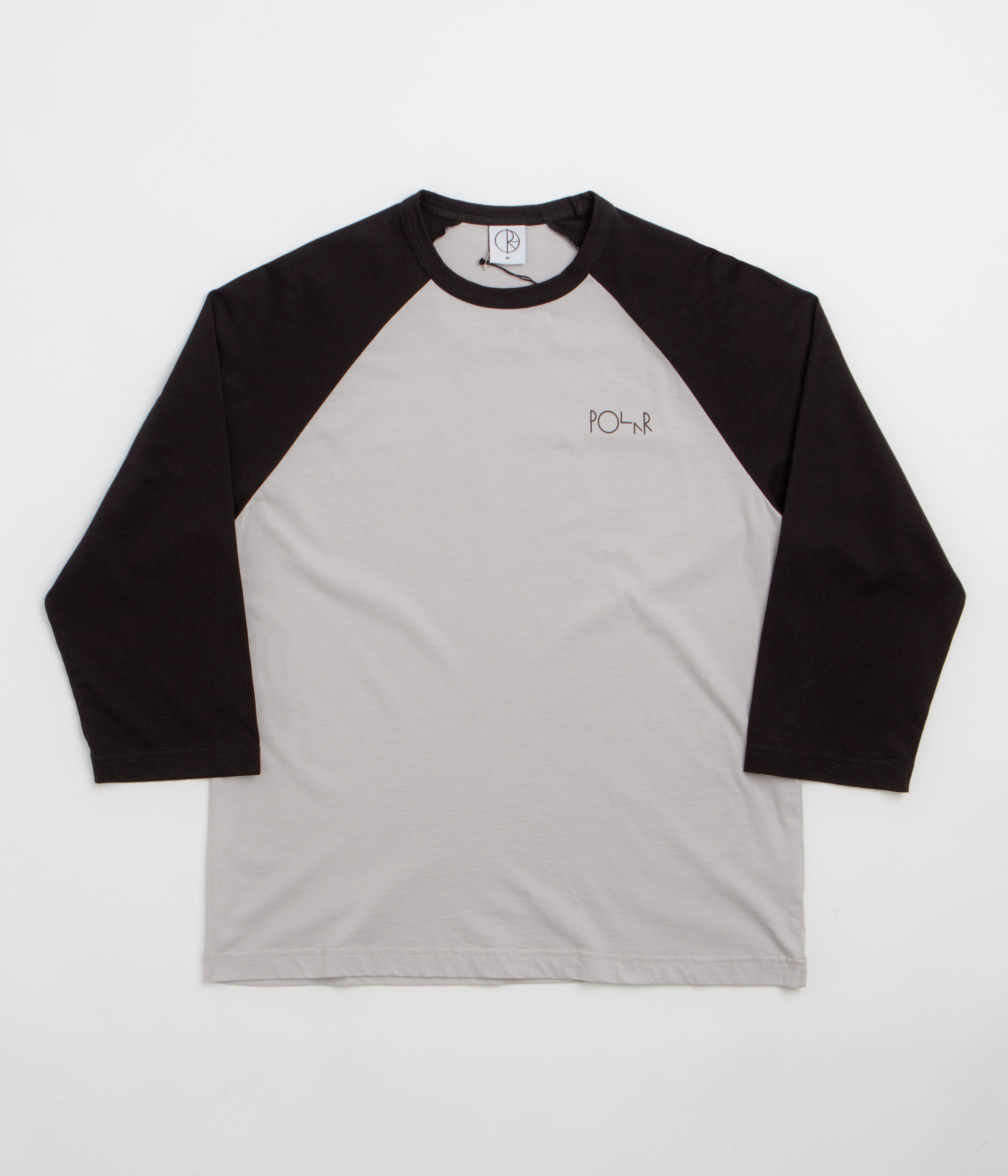 Polar 3/4 Sleeve T-Shirt - Black / Silver