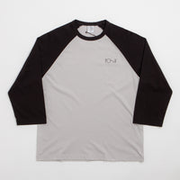Polar 3/4 Sleeve T-Shirt - Black / Silver thumbnail