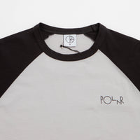 Polar 3/4 Sleeve T-Shirt - Black / Silver thumbnail