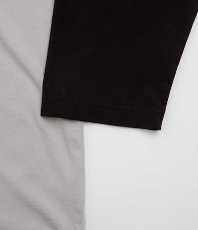 Polar 3/4 Sleeve T-Shirt - Black / Silver