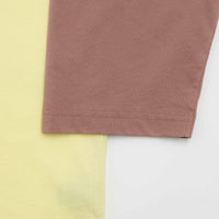 Polar 3/4 Sleeve T-Shirt - Cinnamon / Light Yellow thumbnail