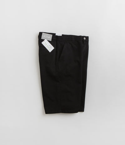 Polar 44 Twill Shorts in Black