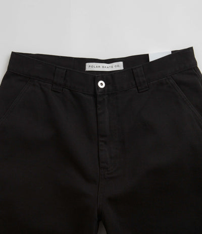 Polar 44 Twill Shorts in Black