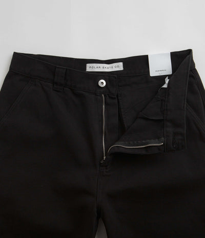 Polar 44 Twill Shorts in Black