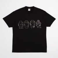 Polar 8 Heads Contrast T-Shirt - Black / White thumbnail