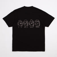 Polar 8 Heads Contrast T-Shirt - Black / White thumbnail