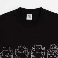 Polar 8 Heads Contrast T-Shirt - Black / White thumbnail