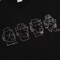 Polar 8 Heads Contrast T-Shirt - Black / White thumbnail