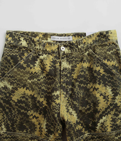 Polar 93 Camo Work Pants - Green