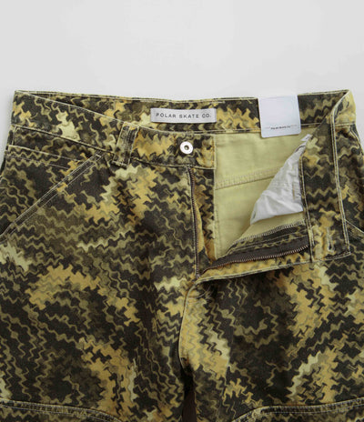 Polar 93 Camo Work Pants - Green