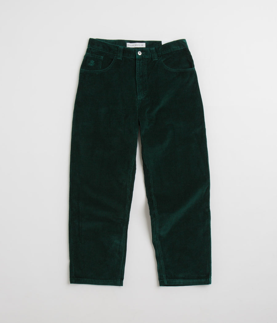 Polar 93 Cord Trousers in Dark Emerald