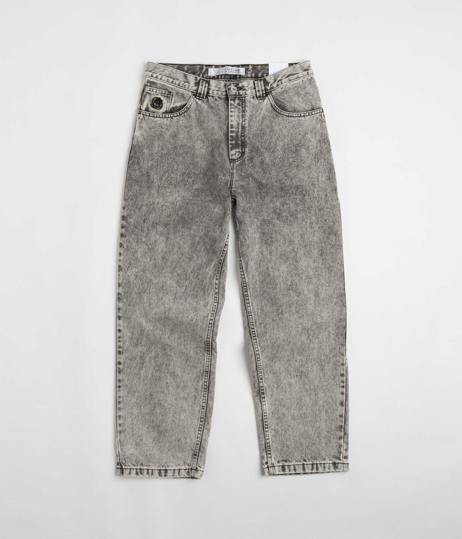 Polar 93 Denim Jeans - Solid Black | Flatspot