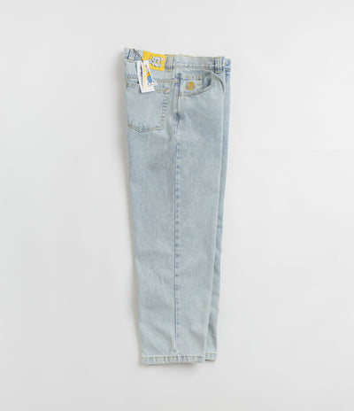 Polar 93 Denim Jeans in Light Blue and Yellow / Yellow