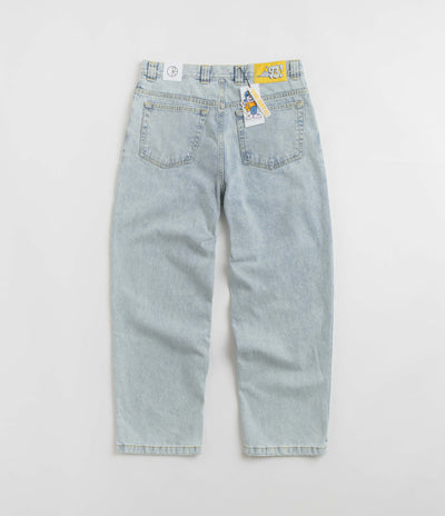 Polar 93 Denim Jeans in Light Blue and Yellow / Yellow
