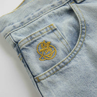 Polar 93 Denim Jeans in Light Blue and Yellow / Yellow thumbnail