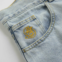 Polar 93 Denim Jeans - Light Blue / Yellow / Yellow thumbnail